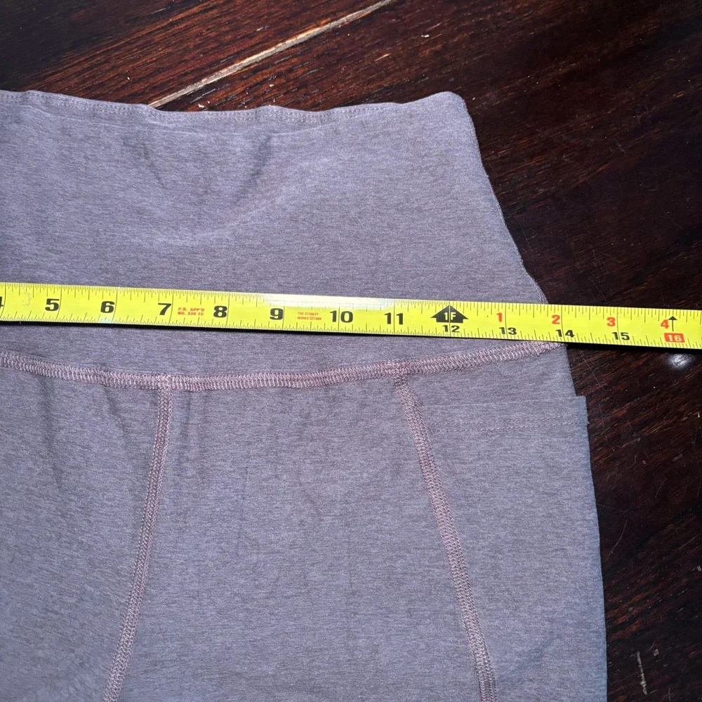 Beyond Yoga Spacedye Out of Pocket High Waisted Leggings Heather Gray Sz Medium